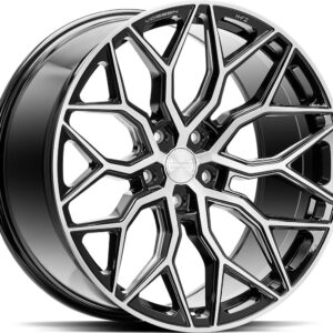 VOSSEN HF2 Brush Gloss Black 10,5x22 5/120 ET38 CB72.6 60°