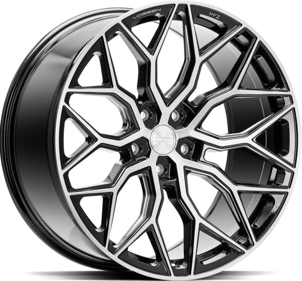 article_36907 VOSSEN HF2 Brush Gloss Black 10,5x22 5/120 ET38 CB72.6 60°