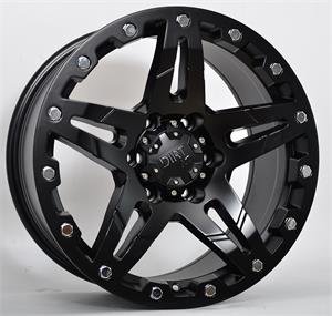 D66 Flatblack 9x18 5/120 ET25 CB65.1 60°